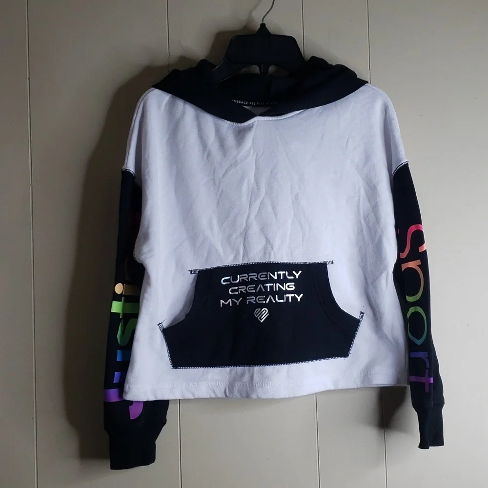 Justice Sport Hoodie Sweatshirt Girls M